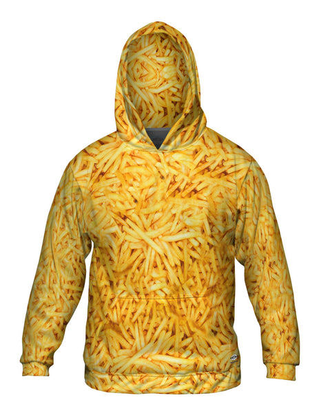 French Fry Frenzy Mens Hoodie Sweater