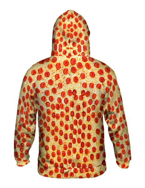 Pepperoni Pizza Mens Hoodie Sweater | Yizzam