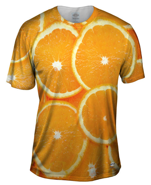 Fresh Sliced Oranges Mens T-Shirt