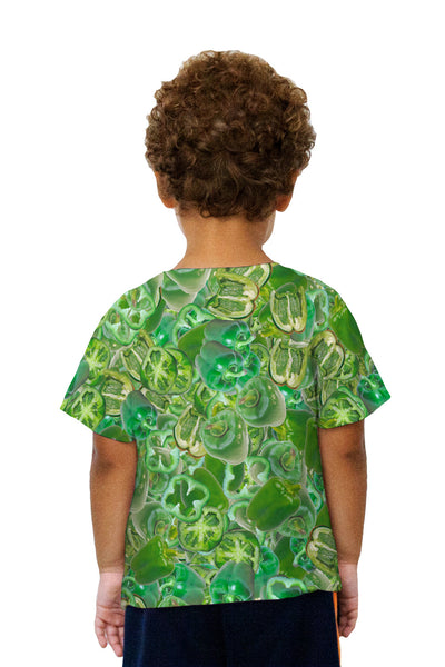 Kids Green Pepper Jumbo Kids T-Shirt