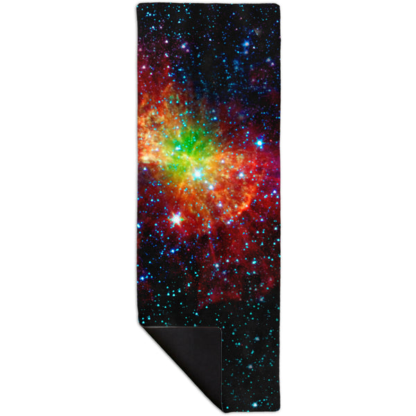 Space Galaxy Dumbell Nebula Yoga Mat