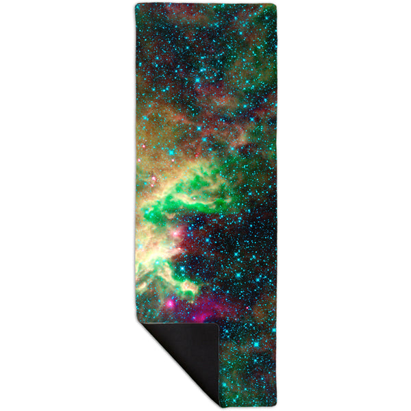 Space Galaxy Cepheus Star Clouds Yoga Mat