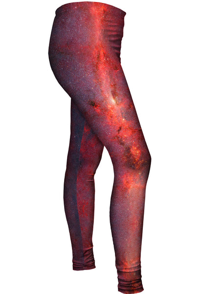 Space Center of the Milky Way Galaxy Womens Leggings