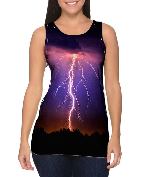 Lightning Spectacle Womens Tank Top
