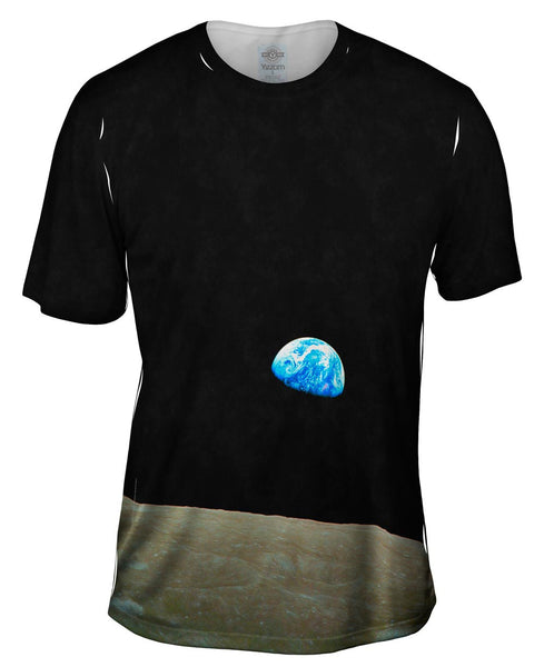 NASA Apollo 8 Earthrise From Space Mens T-Shirt