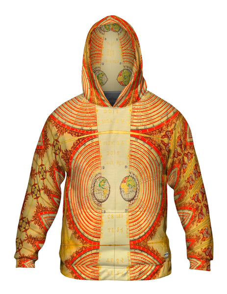 Antique Map Figure Of The Heavenly Bodies Mens Hoodie Sweater