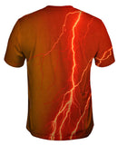 Lightning Storm Orange Brown