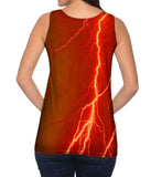 Lightning Storm Orange Brown