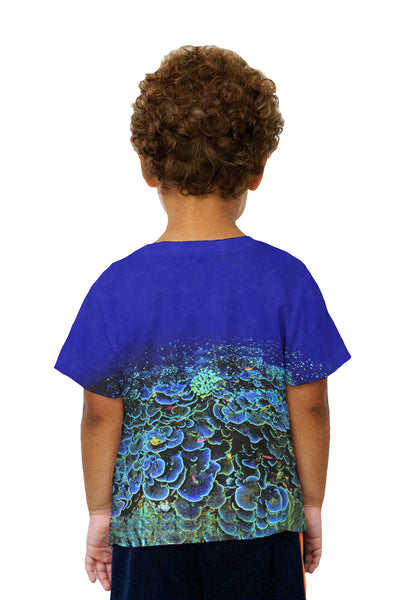 Kids Coral Reef Color Eruption Kids T-Shirt
