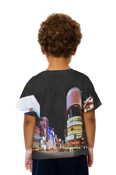 Kids Big City Lights Tokyo Japan Kids T-Shirt
