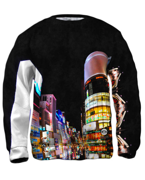 New York City At Night View Mens Sweatshirt