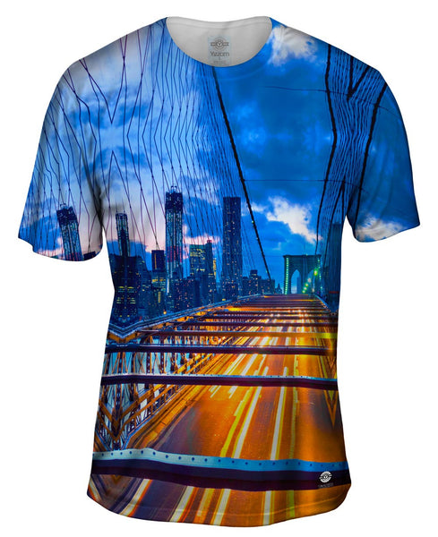 Brooklyn Bridge Freedom Tower Mens T-Shirt