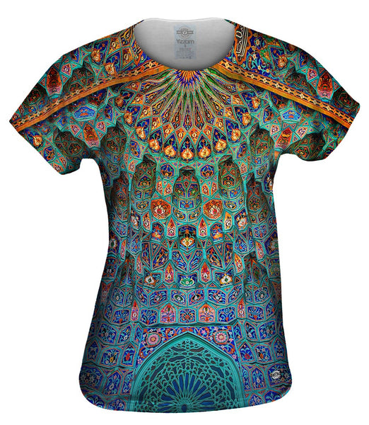 Moroccan Mosaic Tile Womens Top