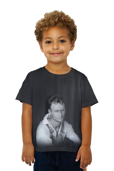 Kids Floyd Burroughs Cotton Sharecropper Alabama Kids T-Shirt