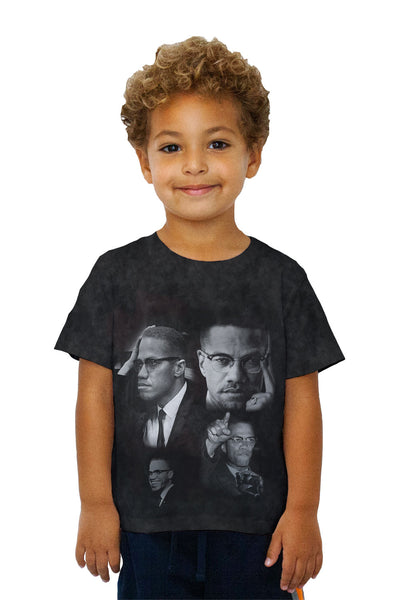 Kids Malcolm X Use Your Mind Kids T-Shirt