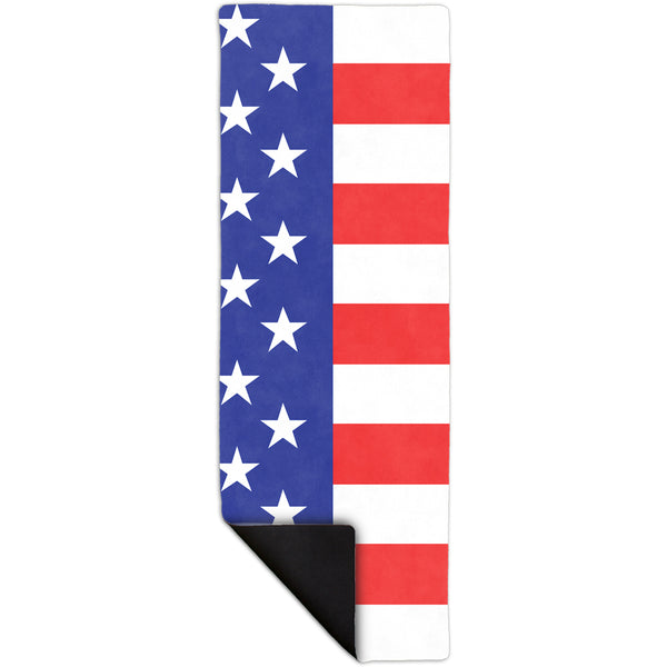 American Flag Yoga Mat