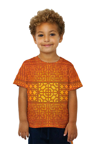 Kids Eastern Tapestry Orange