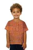 Kids African Tribal Kuba Cloth Labyrinth