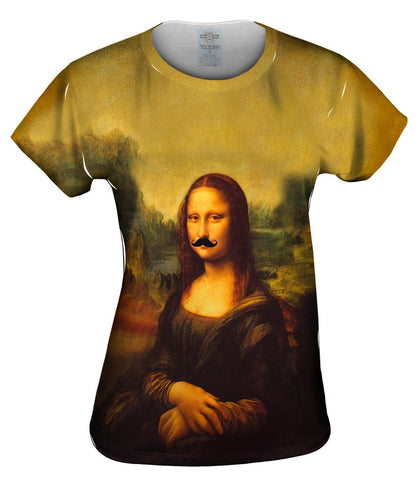 Moustache Hipster Da Vinci Mona Lisa