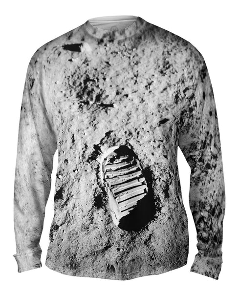 Apollo 11 Boot Print Mens Long Sleeve