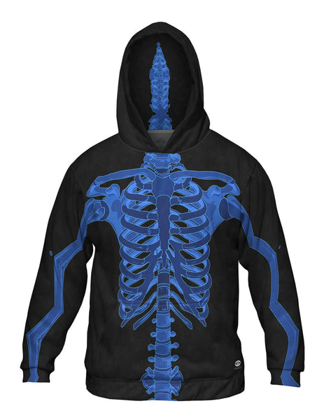 Skeleton Xray Jiggle Mens Hoodie Sweater