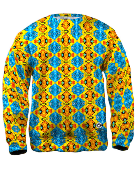 Vibe With Me Pattern Mens Sweatshirt