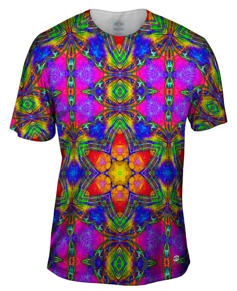 Hippy Dippy Kaleidoscope Mens T-Shirt