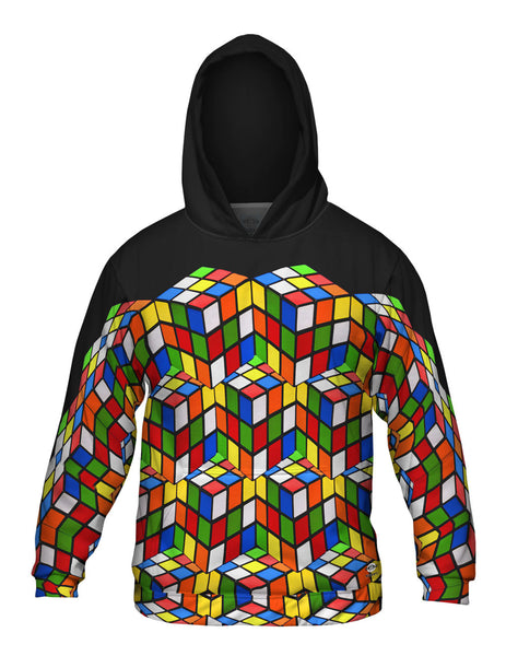 Rubix Cube Madness Mens Hoodie Sweater