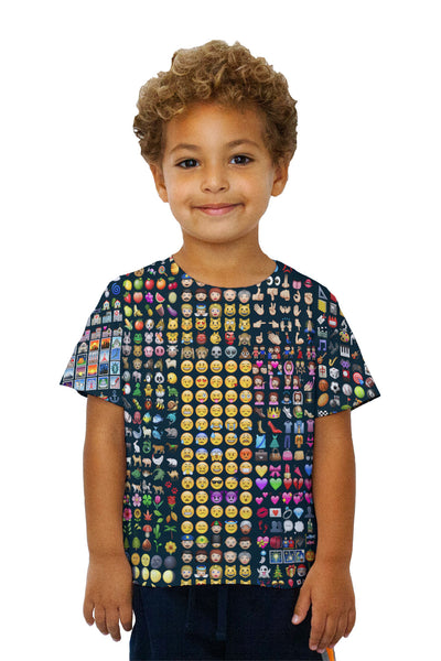 Kids Emoji Party Jumbo Kids T-Shirt