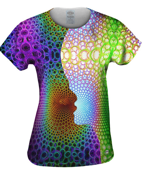 Psychedelic Kiss Womens Top