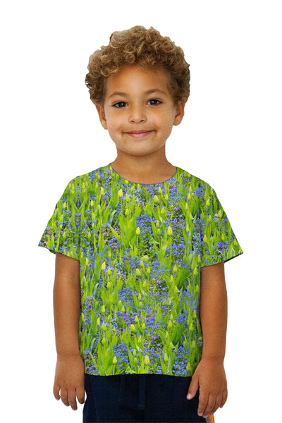 Kids Audley Garden Flowers Kids T-Shirt