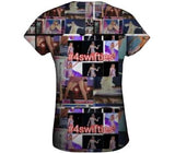 Custom Womens Short Sleeve