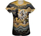 Custom Womens Short Sleeve