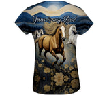 Custom Womens Short Sleeve