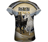 Custom Womens Short Sleeve