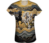 Custom Womens Short Sleeve