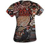 Custom Womens Short Sleeve