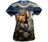 Custom Womens Short Sleeve