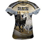 Custom Womens Short Sleeve