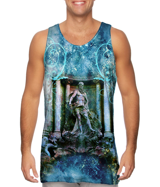 Pietro Bacci - "Trevi Fountain/ Oceanus"&nbsp;Mens Tank Top