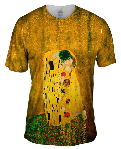 Gustav Klimt - "The Kiss" (1907-08) Mens T-Shirt
