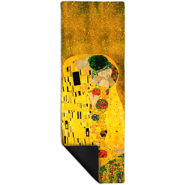Gustav Klimt - "The Kiss" (1907-08) Yoga Mat