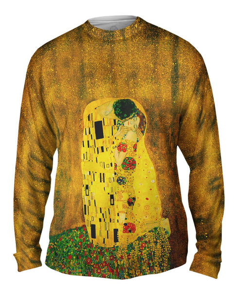 Gustav Klimt - "The Kiss" (1907-08) Mens Long Sleeve
