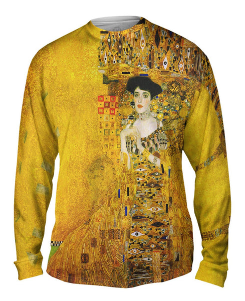 Gustav Klimt - "Portrait of Adele Bloch-bauer" (1907) Mens Long Sleeve