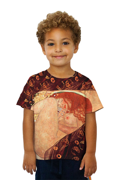 Kids Gustav Klimt - "Danae" (1907) Kids T-Shirt