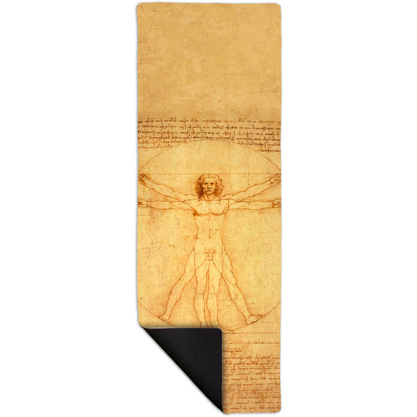 Leonardo da Vinci - "Vitruvian Man" (1490) Yoga Mat