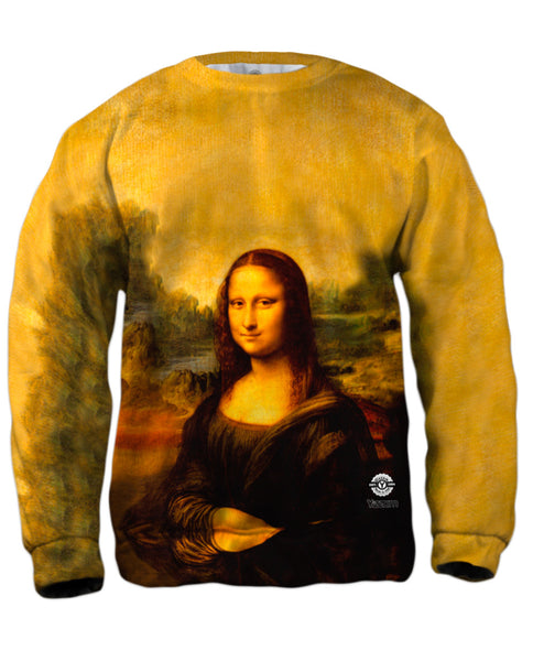 Leonardo da Vinci - "Mona Lisa" (1503) Mens Sweatshirt