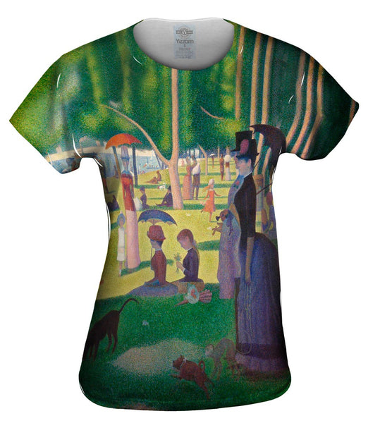Georges Seurat - "The Sunday Afternoon on the Island of La Granda Jatte" ( 1884-1886) Womens Top