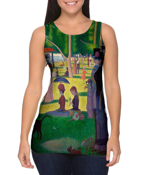 Georges Seurat - "The Sunday Afternoon on the Island of La Granda Jatte" ( 1884-1886)&nbsp;Womens Tank Top