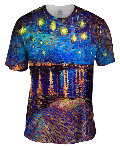 Vincent Van Gogh - "The Starry Night" (1889) Mens T-Shirt